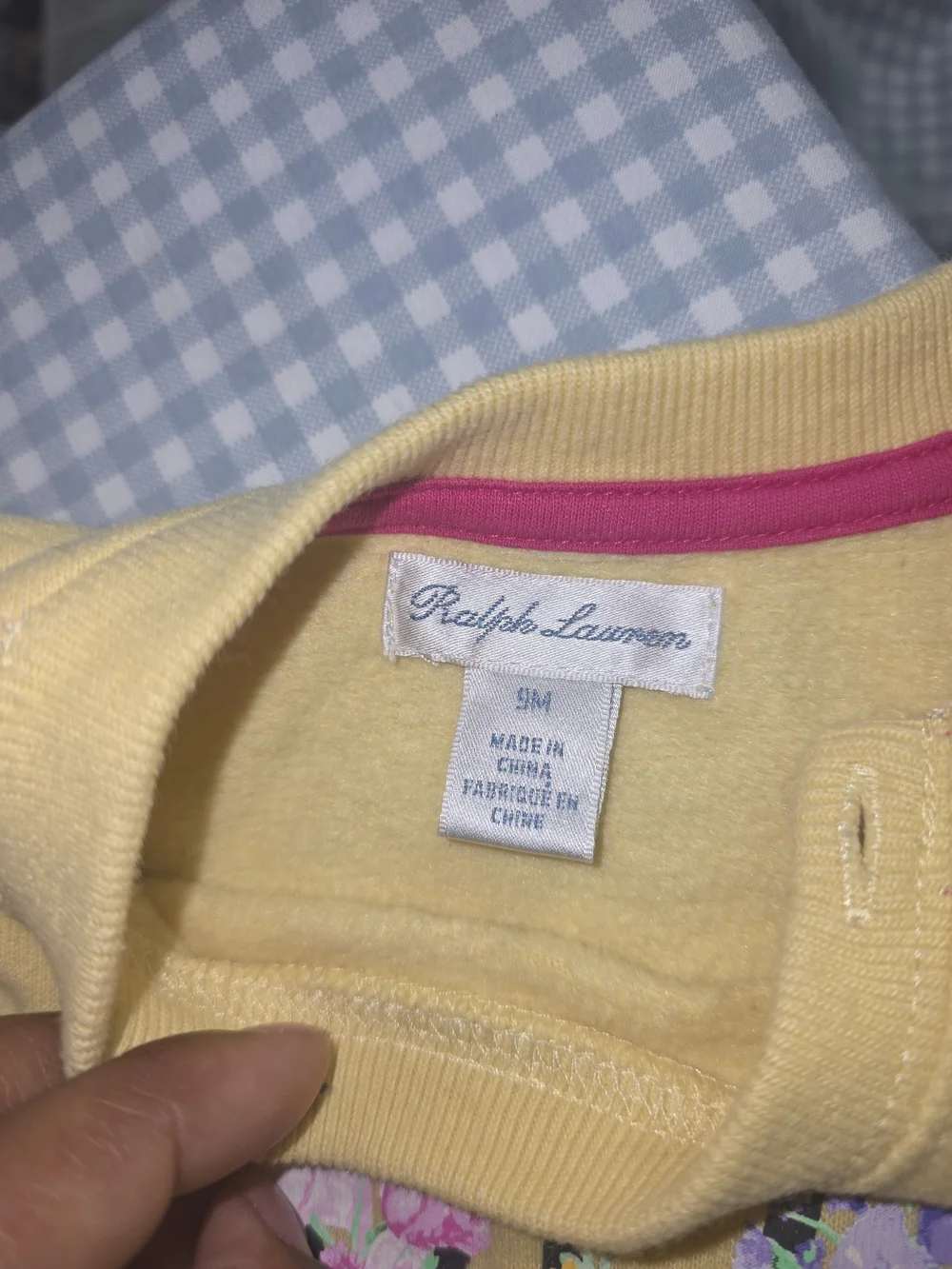 Ralph Lauren Yellow Floral Logo Casual Dress